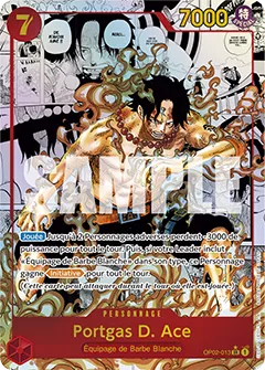 Image de la carte OP02-013 Portgas D. Ace