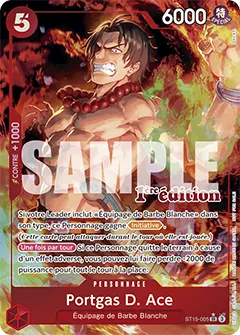 Image de la carte ST15-005 Portgas D. Ace