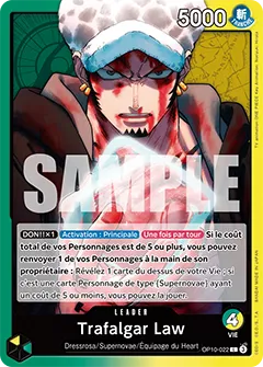 Image de la carte OP10-022 Trafalgar Law
