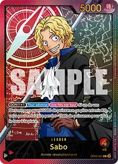 Image de la carte OP05-001 Sabo