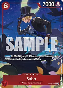 Image de la carte OP05-007 Sabo