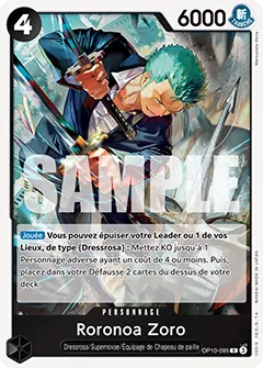 Image de la carte OP10-095 Roronoa Zoro