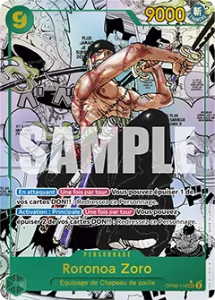 Image de la carte OP06-118 Roronoa Zoro