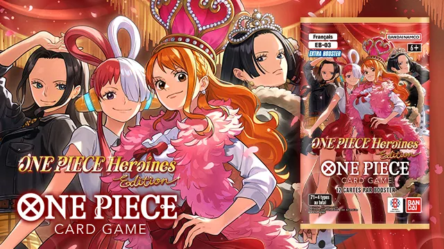 EXTRA BOOSTER -ONE PIECE HEROINES EDITION- [EB-03] a été mis à jour.