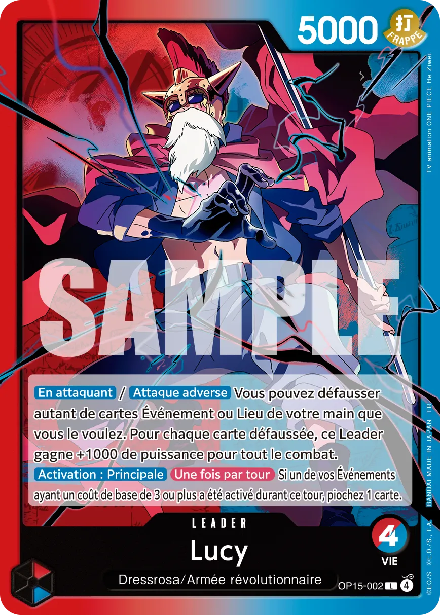 Image de la carte OP15-002 Lucy