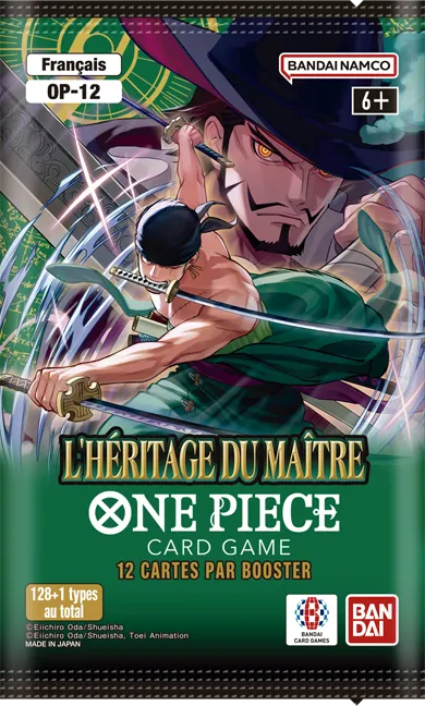 Image du packaging de BOOSTER -L'HÉRITAGE DU MAÎTRE- [OP-12]