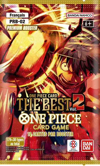 Image du packaging de PREMIUM BOOSTER -ONE PIECE CARD THE BEST vol.2- [PRB-02]