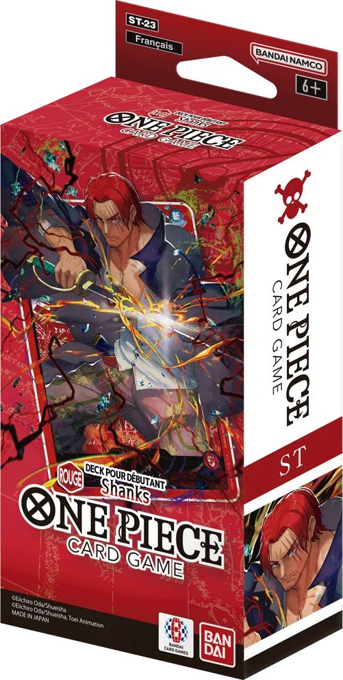 Image du packaging de DECK POUR DÉBUTANT -ROUGE Shanks- [ST-23]