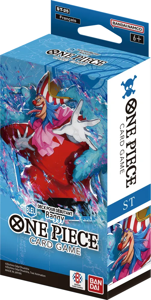 Image du packaging de DECK POUR DÉBUTANT -BLEU Baggy- [ST-25]
