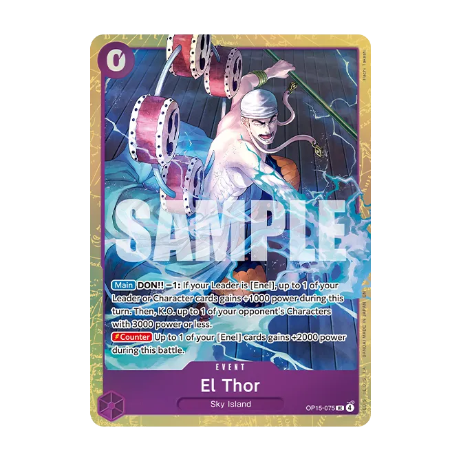 Image de la carte OP15-075 El Thor