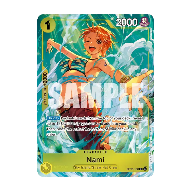 Image de la carte OP15-108 Nami