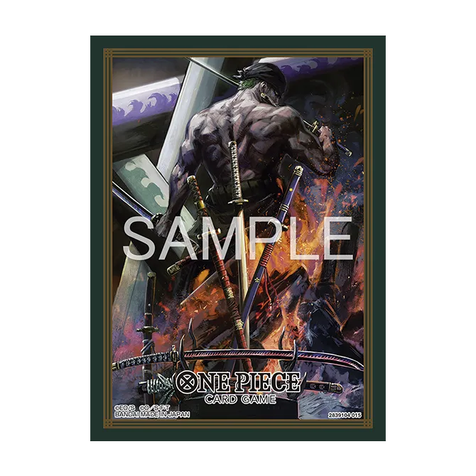 Image du packaging de OFFICIAL CARD SLEEVES 14 Roronoa Zoro