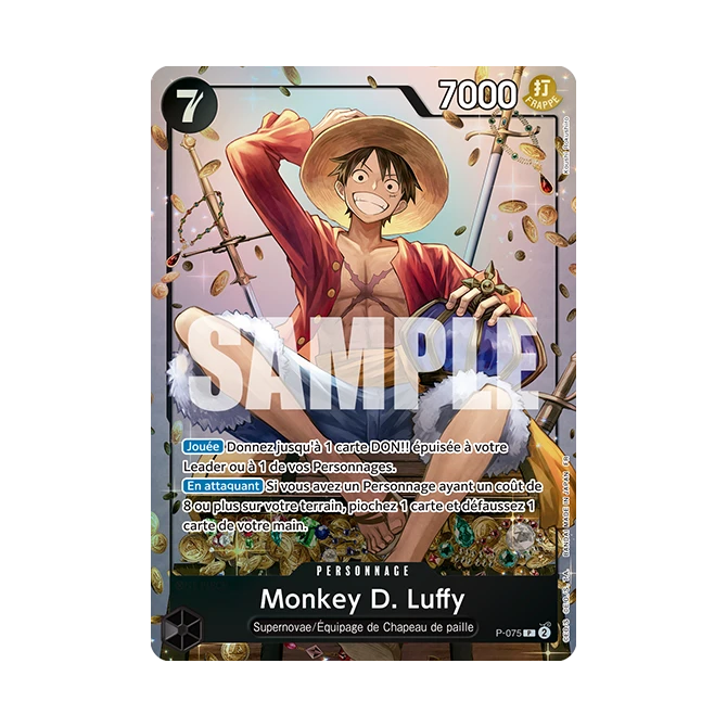 Image de la carte P-075 Monkey D.Luffy