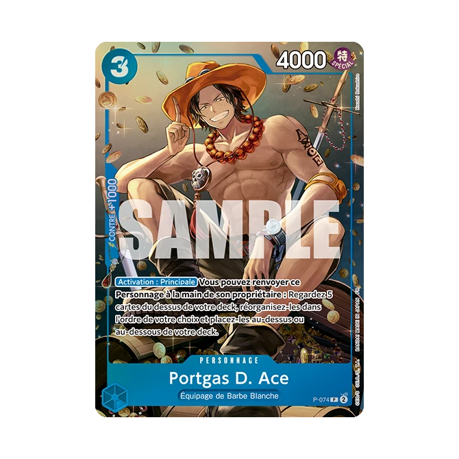 Image de la carte P-074 Portgas D.Ace